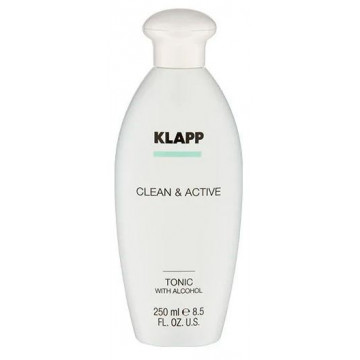 Купити - Klapp Clean & Active Tonic with Alcohol - Тонік для обличчя