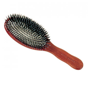 Купити - Acca Kappa Pneumatic Boar & Nylon Bristles Brush - Щітка для волосся масажна 22 см