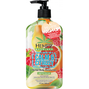 Купити - Hempz Mash-Ups Calm & Citrusy Herbal Body Moisturizer - Молочко для тіла "Зелений чай-Грейпфрут-Малина"