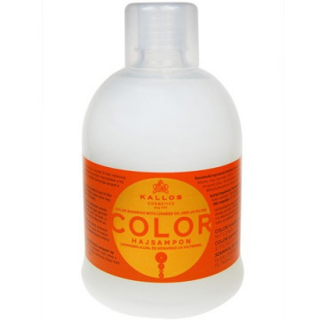 Купити - Kallos Color Shampoo With Linseed Oil And UV Filter For Color Treated And Damaged Hair - Шампунь для фарбованого і сухого волосся Купити - Kallos Color Shampoo With Linseed Oil And UV Filter For Color Treated And Damaged Hair - Шампунь для фарбованого і сухого волосся