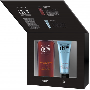 Купити - American Crew Fiber Cream Kit 2 - Набір для волосся