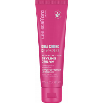 Купити - Lee Stafford Grow Strong Long Protein Treatment Styling Cream - Протеїновий крем для стайлінгу