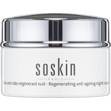 Купити - Soskin Regenerating Anti Ageing Night Cream - Регенеруючий омолоджуючий нічний крем для обличчя