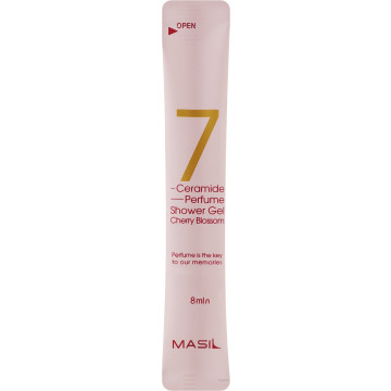 Купити - Masil 7 Ceramide Perfume Shower Gel Cherry Blossom - Гель для душу з керамідами з ароматом квітучої вишні