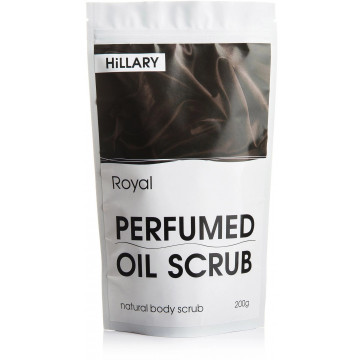 Купити - Hillary Perfumed Oil Scrub Royal - Парфумований скраб для тіла