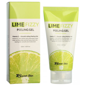 Купити - Secret Skin Lime Fizzy Peeling Gel - Пілінг-скатка з екстрактом лайма і вітаміном С