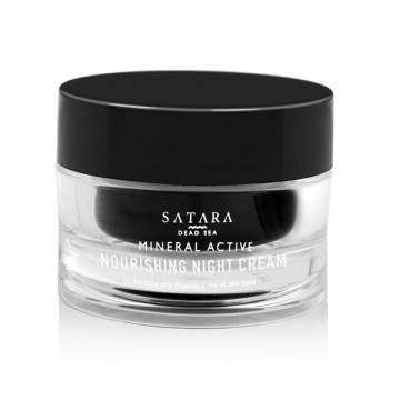 Купити - Satara Mineral Active Nourishing Night Cream - Нічний мінеральний поживний крем