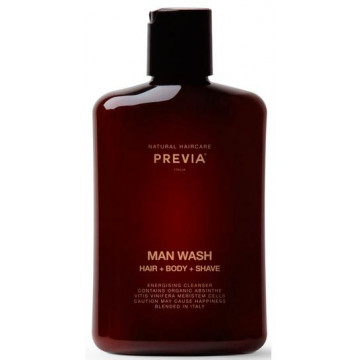 Купити - Previa MAN Wash Hair Body Shave - Ванна для волосся та тіла