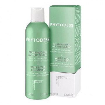 Купити - Phytodess white tea shampoo - Шампунь з білим чаєм для блиску і захисту пофарбованих і мелірованого волосся