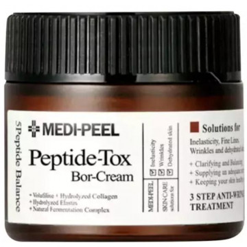 Купити - Medi Peel Peptide-Tox Bor Cream - Крем для обличчя з пептидним комплексом та ліфтинг ефектом