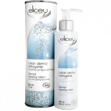 Купити - Elicey Dermal Cleaning Lotion - Очищуючий біо-лосьйон з екстрактом інжиру проти старіння шкіри