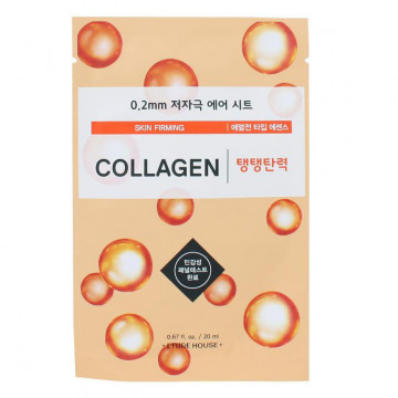 Купити - Etude House Therapy Air Mask Collagen Skin Firming - Ультратонка маска для обличчя зміцнююча з колагеном