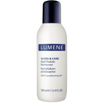 Купити - Lumene Gloss & Care Nail Polish Remover - Рідина для зняття лаку без ацетону