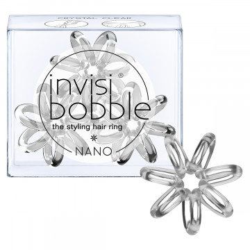 Купити - Invisibobble Nano Crystal Clear - Гумки для Волосся