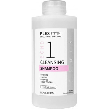 Купити - Headshock Plex System Cleansing Shampoo 1 - Очищуючий шампунь для волосся №1