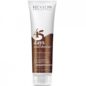 Купити - Revlon Professional Revlonissimo 45 Days Sensual Brunettes 2in1 275 мл - Шампунь-кондиціонер чутлива брюнетка