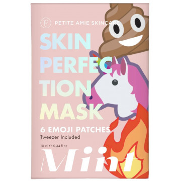 Купити - Petite Amie Skin Perfection Mask, Emoji Patches - Маска-патчі для проблемної шкіри обличчя