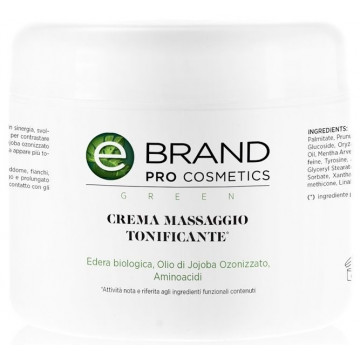 Купити - Ebrand Crema Massaggio Tonificante - Тонізуючий масажний крем