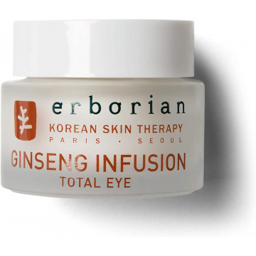 Купити - Erborian Ginseng Infusion Total Eye - Відновлюючий крем для шкіри навколо очей "Женьшень"