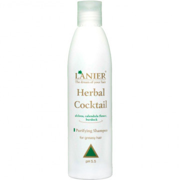 Купити - Placen Formula Lanier Herbal Coctail Shampoo - Шампунь Ланьер "Трав'яний коктейль" для жирного волосся