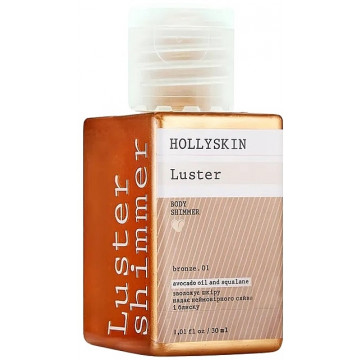 Купити - Hollyskin Luster Body Shimmer (№01-Bronze) - Шиммер для тіла