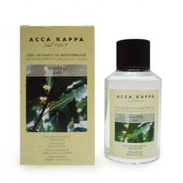 Купити - Acca Kappa Mediterranian aromatic herbs oil Alloro - Масажне масло Лавр