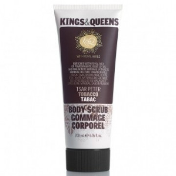 Купити - Kings & Queens Tsar Peter Tobacco Body Scrub - Скраб для тіла Цар Петро тютюн