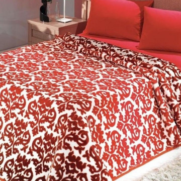 Купити - Mink Lacasa 1066 (bordo) - Плед полуторний