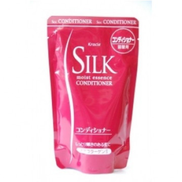 Купити - Kanebo Silk Moist Essence Conditioner - Кондиціонер зволожуючий з шовком і природним колагеном (змінна упаковка)