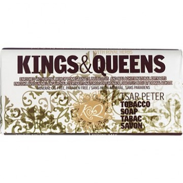Купити - Kings & Queens Tsar Peter Tobacco Soap - Мило Цар Петро-Табак