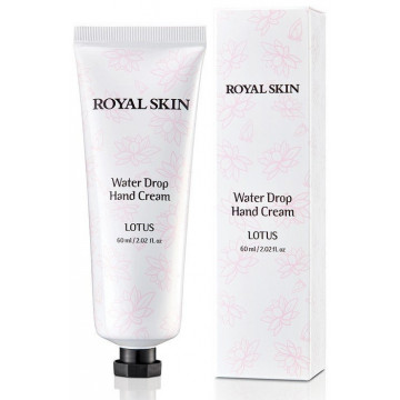 Купити - Royal Skin Water Drop Hand Cream Lotus - Зволожуючий крем для рук "Лотос"