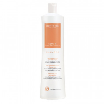 Купити - Euphytos Sebum Shampoo - Нормалізуючий шампунь для жирного волосся