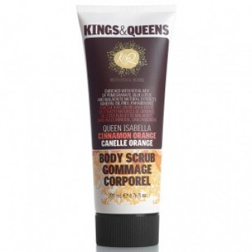 Купити - Kings & Queens Queen Isabella Cinnamon Orange Body Scrub - Скраб для тіла Королева Ізабелла кориця-апельсин