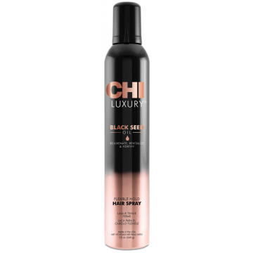 Купити - CHI Luxury Black Seed Oil Flexible Hold Hairspray - Лак для волосся гнучкої фіксації