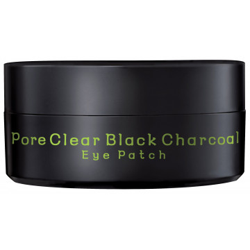 Купити - PureHeal's Pore Clear Black Charcoal Eye Patch - Омолоджуючі патчі з чорним вугіллям для шкіри навколо очей