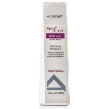 Купити - Alfaparf Semi Di Lino Scalp Care Balancing Shampoo - Балансуючий шампунь для жирного волосся