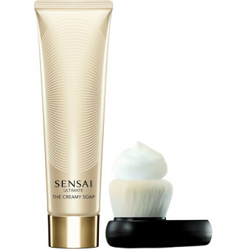 Купити - Kanebo Sensai Ultimate The Creamy Soap - Крем-мило для очищення обличчя + щіточка