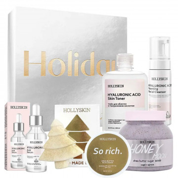 Купити - Hollyskin Happy Holiday Gift Set - Подарунковий лімітований набір