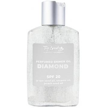 Купити - Top Beauty Perfumed Shimer Oil Diamond SPF20 - Суха парфумована сяюча олія (діаманти)