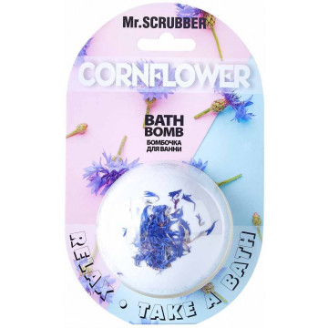 Купити - Mr.Scrubber Bath Bomb "Cornflower" - Бомбочка для ванни