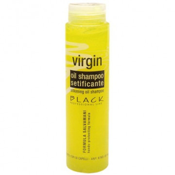 Купити - Black Professional Line Virgin Oil Silkening Shampoo - Шовковий шампунь для всіх типів волосся з формулою захисту шкіри рук