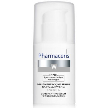 Купити - Pharmaceris W Acipeel 3x - Лікувальна нічна сироватка для депігментації шкіри