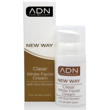 Купити - ADN New Way Clear White Facial Cream - Відбілюючий крем для обличчя