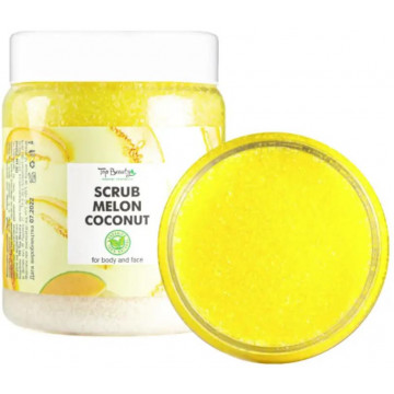 Top Beauty Scrub Melon Coconut - Скраб для тіла та обличчя (диня)