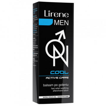 Купити - Lirene Men Cool After Shave Balm - Бальзам після гоління для чутливої ​​шкіри