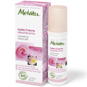 Купити - Melvita Nectar De Rose Hydrating Facial Gel - Зволожуючий денний гель для обличчя "Рожевий нектар"