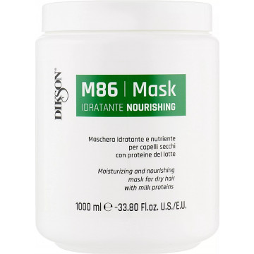 Купити - Dikson M86 Nourishing Mask - Зволожуюча та живильна маска для сухого волосся