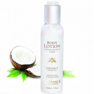 Купити - Attirance Moisturizing Coconut Natural Body Lotion with Shea Butter - Лосьйон для тіла Кокос і масло дерева Ши