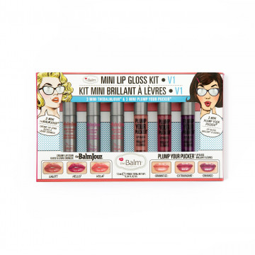 Купити - TheBalm Mini Lip Gloss Kit V1 - Набір міні блисків для губ