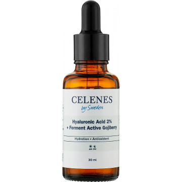 Купити - Celenes Hyaluronic Acid 2% + Ferment Active Gojiberry - Зволожуюча сироватка з гіалуроновою кислотою